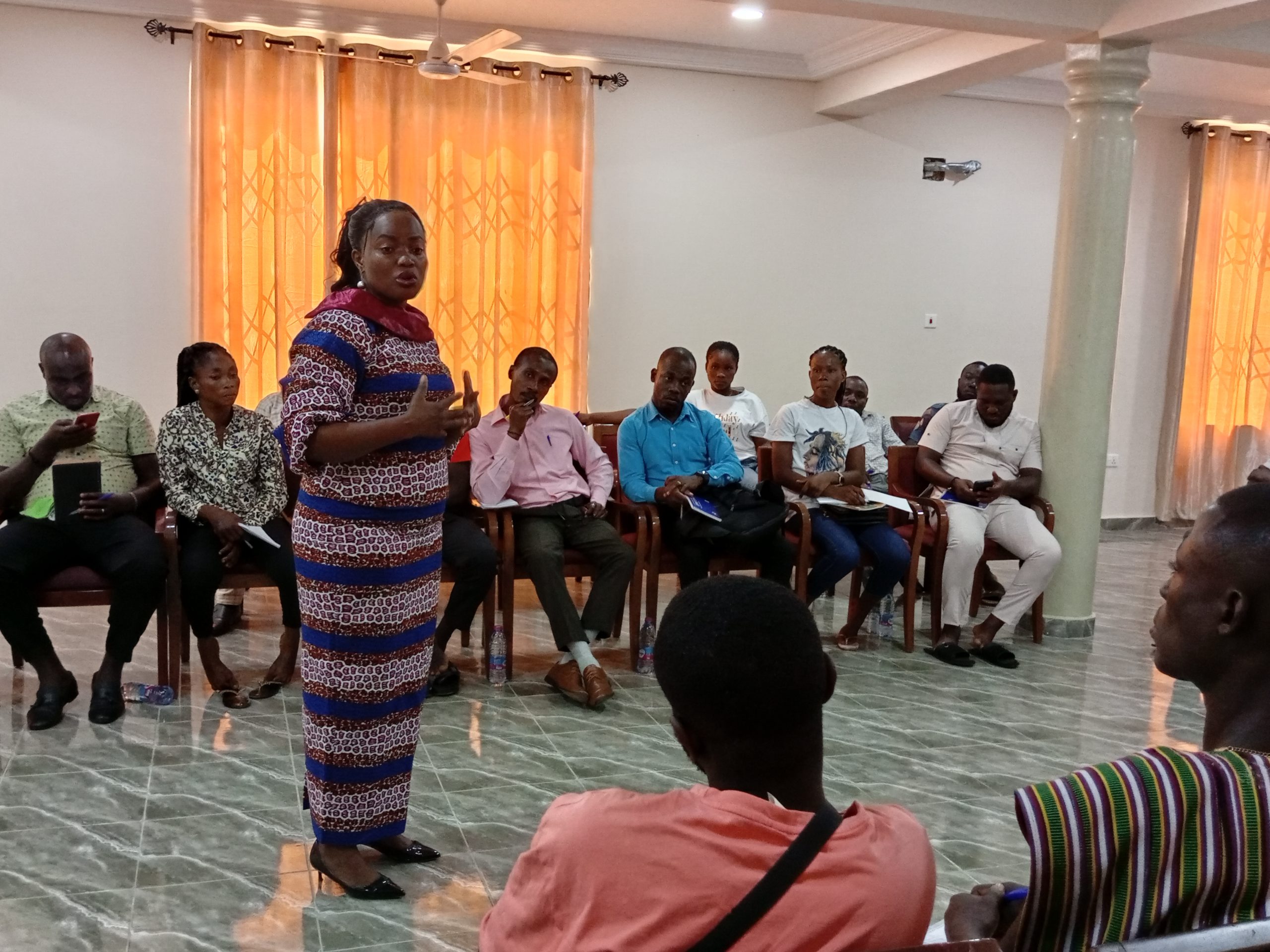 Newly trained Community-Based Facilitators poised for action