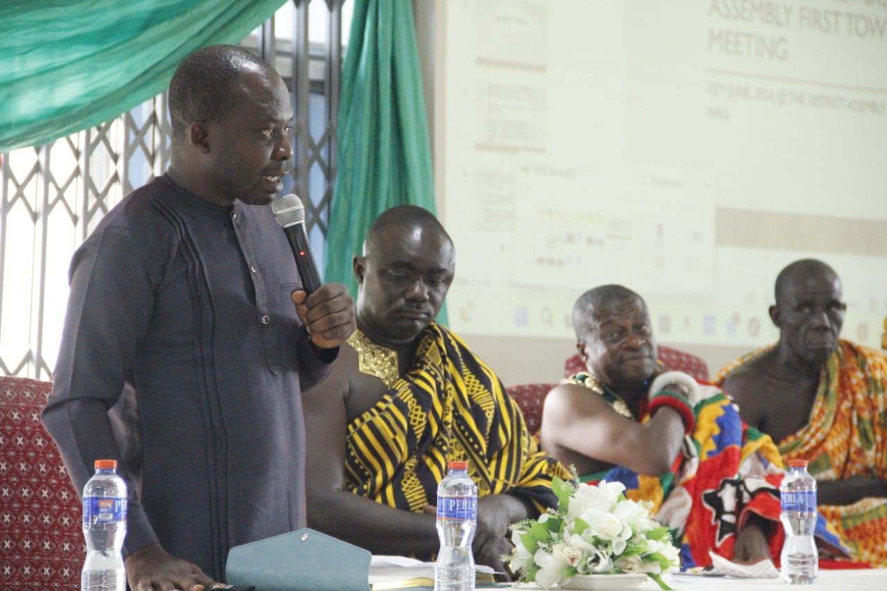Atiwa West Assembly renders accounts to residents through Town Hall Meeting