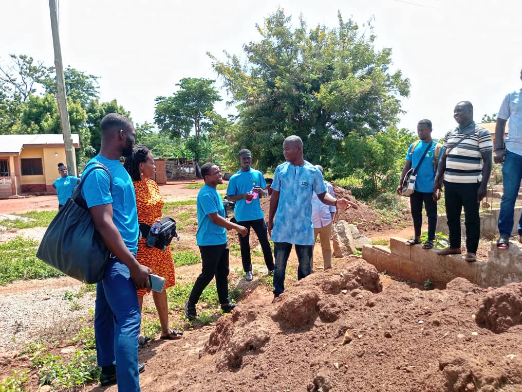 Nkoranza South CBFs undertake field work on FCAP