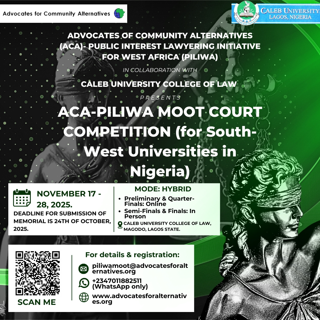 ACA-PILIWA Moot Court Competition 2025 Kicks off